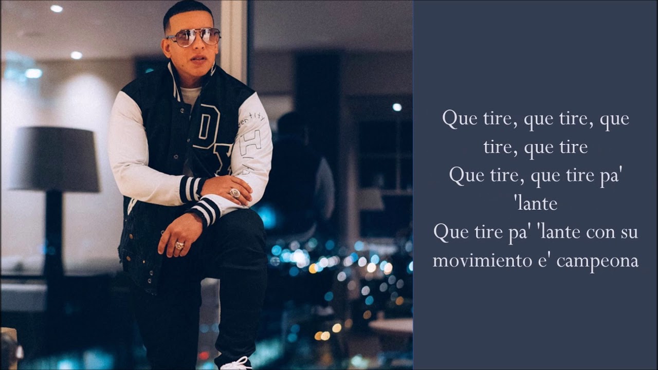 Que Lante - Daddy Yankee (Lyrics) - YouTube