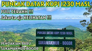 NEW Climb!!! Flat Peak Coffee 1230 Masl Sukamakmur Bogor