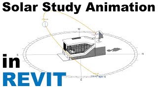 Sun Settings and Solar Study Animation in Revit Tutorial