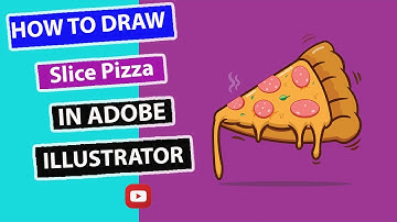 How to Draw Slice Pizza in Adobe Illustrator 2023