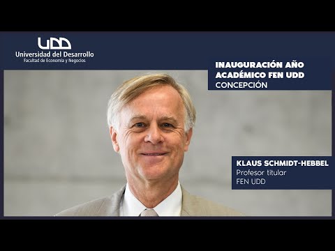 Charla Klaus Schmidt-Hebbel | Inauguración Año Académico FEN UDD