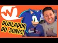 Joguei SONIC contra o DUBLADOR DO SONIC!