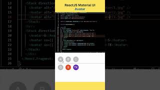Must Know #react material UI Avatar concept #shorts #hindi