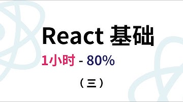 1小时80%丨React18基础系列-样式-事件--快速上手