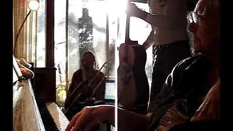 Red River Valley with Geraldine on piano and Riley...