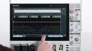 Logic and Mixed Signal Analysis with a Tektronix Oscilloscope