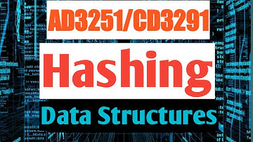 Hashing in data structures tamil | Data structures design | AD3251/CD3291|Anna university reg-2021.