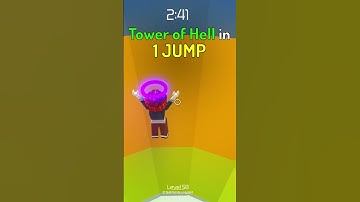Tower of Hell in 1 JUMP... 😱