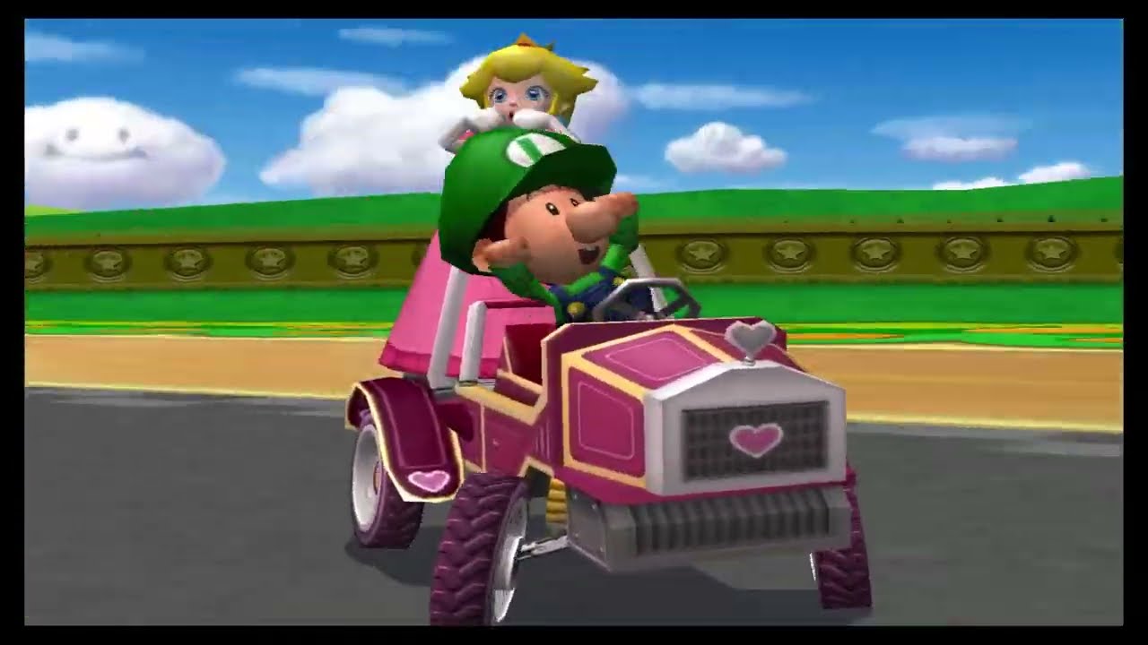 Mario Kart Double Dash Part 22 Medium Grand Prix 2 Player Nintendo Dolphin Emulator! CPUS to strong?