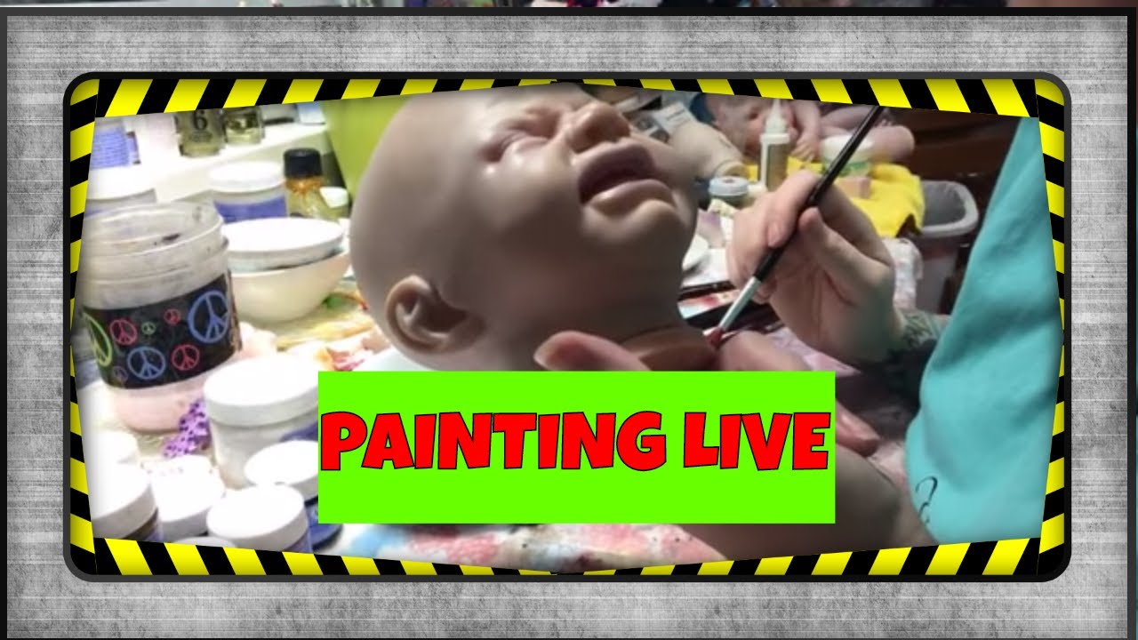 PAINTING REBORNS LIVE/MONSTER BABIES/Bean Shanine