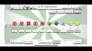 Idle dice all glided cards collected #gaming #idledice #rngamers