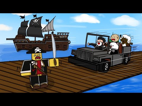 ขับรถเจอโจรสลัด ดักปล้น - A Dusty Trip Roblox