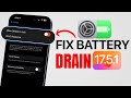 Ios 1751  fix battery drain on iphone