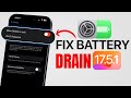 iOS 17.5.1 - Fix Battery DRAIN on iPhone