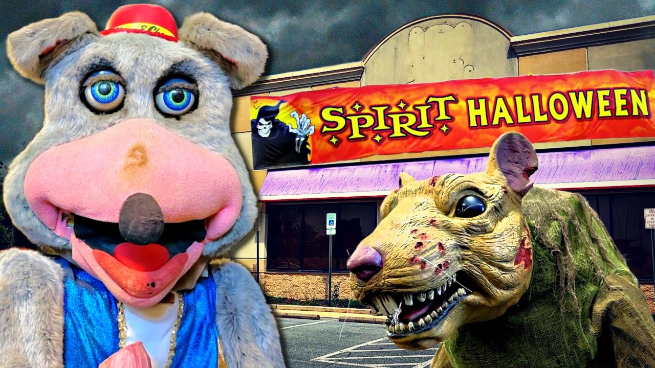 I Explored an Abandoned Chuck E. Cheese Turned Into Spirit Halloween