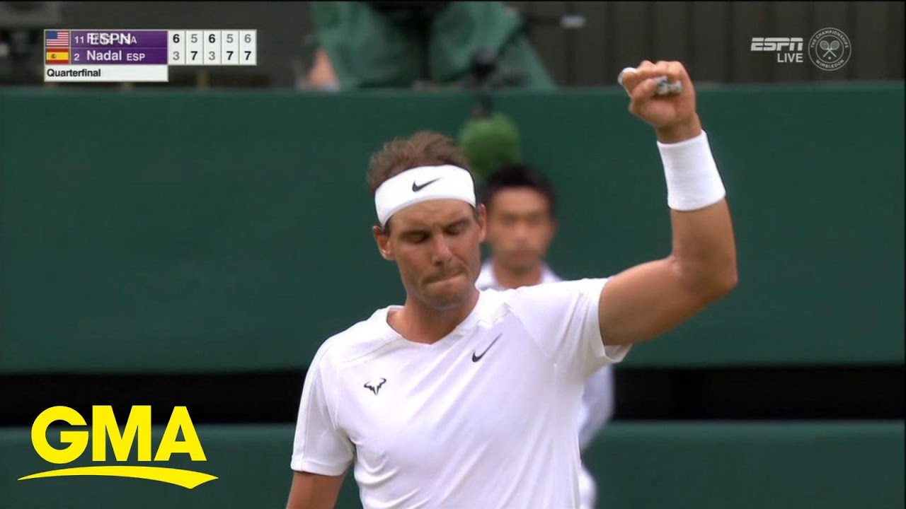 wimbledon nadal fritz live