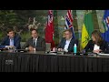 Alberta and Manitoba premiers clash over duty to consult