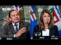 Alberta and Manitoba premiers clash over duty to consult