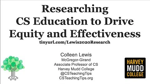 Researching CS Education to Drive Equity and Effec...