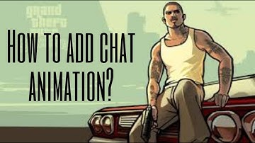 How to add chat animation in your Gamemode(samp)