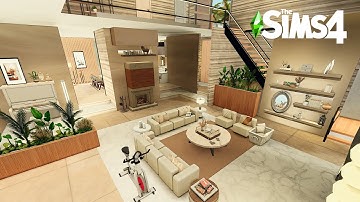 Modern Luxury House💎 | Manor🏙  | Stop Motion Build | The Sims 4 | No CC
