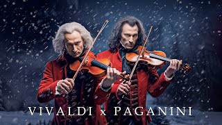 Vivaldi vs Paganini: 7 Best Pieces of Classic Music Violin (Live No ADS)