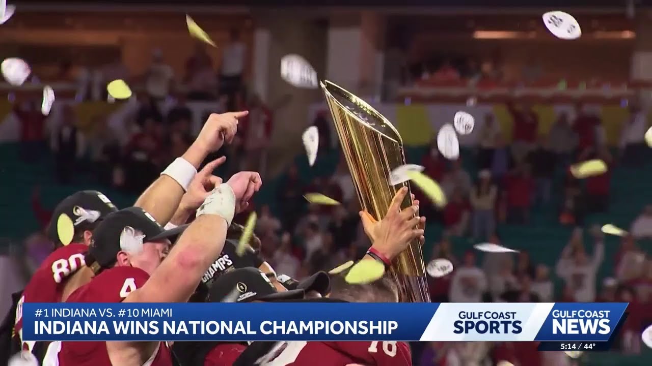 Indiana outlasts Miami, wins program's first college football national ...