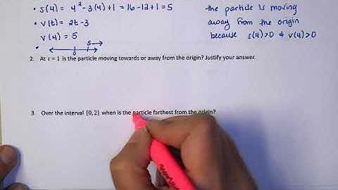 AP Calculus AB Velocity and Other Rates of Change Day 3 Video 2019 2020