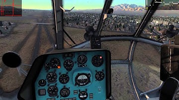 DCS world Navigating with R828 in the MI-8