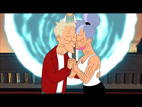 All four Futurama endings