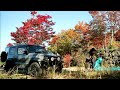 ジムニーとシエラで行く天空のキャンプ場ゴンドーシャロレー【Autumn camp in Japan】