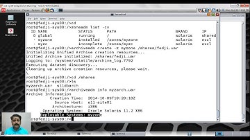 Solaris 11 Unified Archive - Deploying a Non-Global Zone