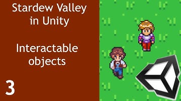 Stardew Valley like Game in Unity Episode 3 Interactable objects [ENG SUB]