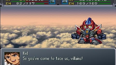 Super Robot Wars Alpha Gaiden - Braiger Attacks