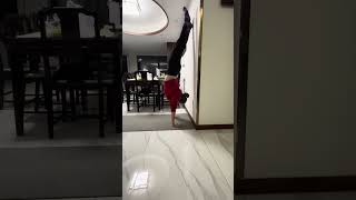 Practicing Doing Handstands Every Day Until I Get Really Good Day 2