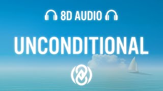 Dillon Francis & 220 KID - Unconditional  ft. Bryn Christopher (Lyrics) | 8D Audio 🎧