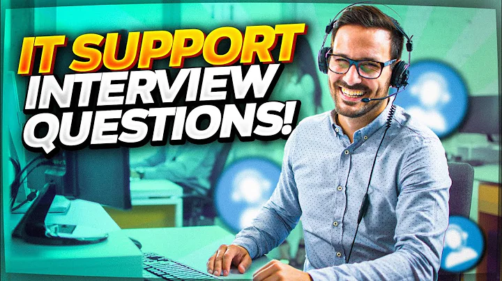 IT SUPPORT Interview Questions and ANSWERS! (How to PASS an IT Technical Support Job Interview!)