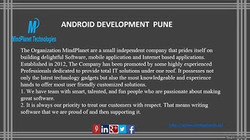Android Developement Company Pune