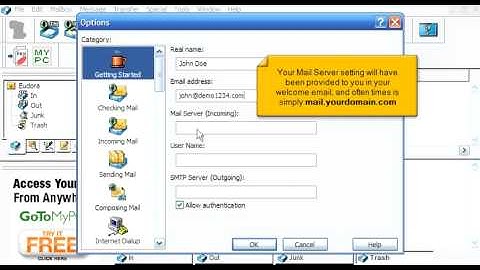 Setting Up Email with Eudora 7