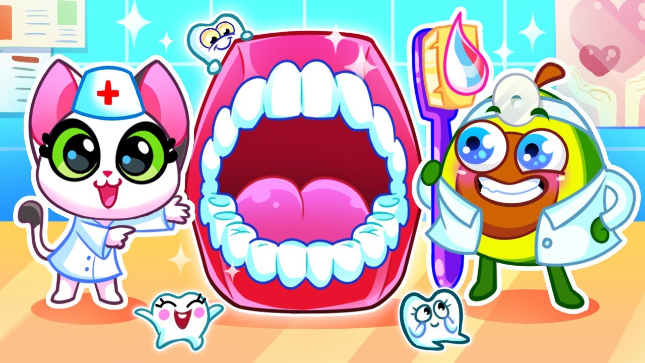 The Dentist Song 🦷 Toony Friends Kids Songs YouTube