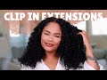 Curly Clip In Install | How To Style + Blend Your Clip In&#39;s!