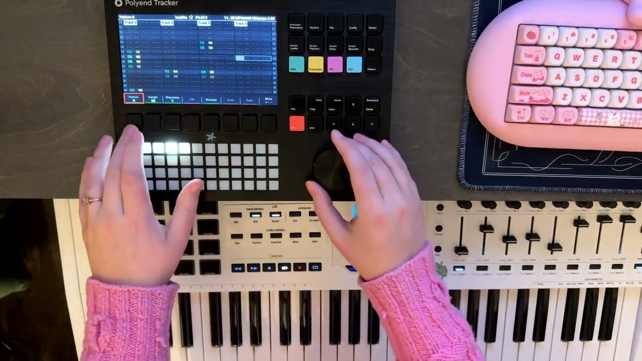 jamuary 24, 2026 - thoughts (ft. korg opsix plugin, polyend tracker)