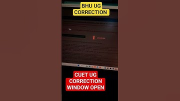 CUET UG CORRECTION WINDOW OPEN #CUETUG2023 #BHU #UG CORRECTION 6394 991 271 FOR ANY QUERIES
