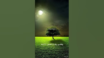 ما تيسر من سورة الإسراء للشيخ ياسر الدوسري