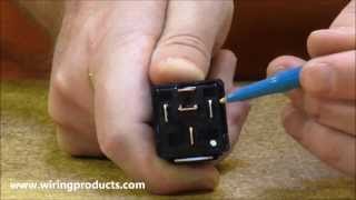 Wiring Products - How to Wire an Automotive Relay