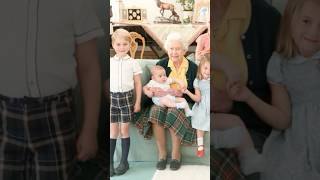 Queen Elizabeth Ii With Her Great-Grandchildren Rare & Heartwarming
