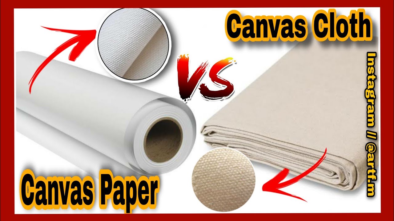 Homemade Canvas Paper/Diy Canvas paper/How to make Canvas paper at