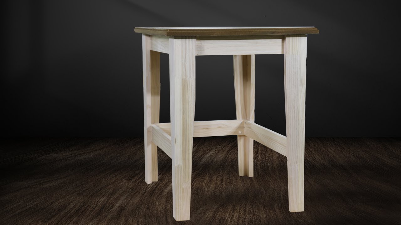 코너 다리 만들기 / making a table with diagonal legs