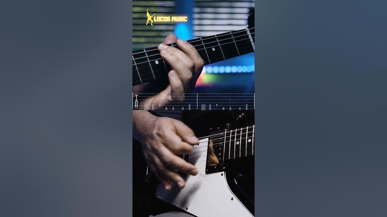 METALLICA "Enter sandman" guitar tutorial lesson tabs