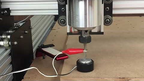 Set up Z Height using Z Touch Probe on WorkBee CNC Router - 3DPrintronics India